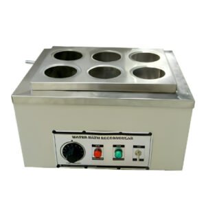 6 hole rectangular laboratory water bath