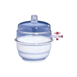 desiccator (vacuum).